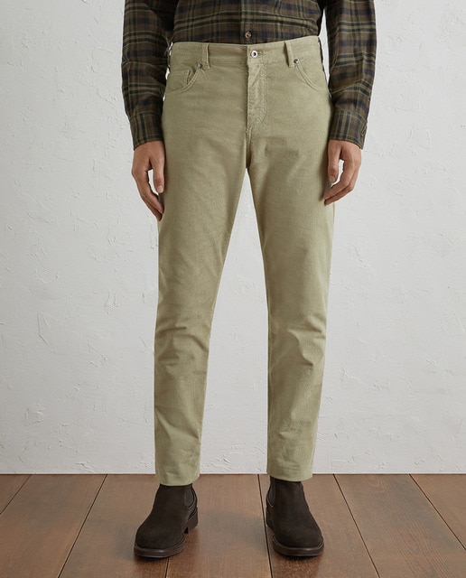 Imagen 0 de Pantalón 5 bolsillos pana fina de hombre