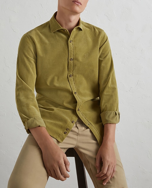 Imagen 0 de Camisa micro pana de hombre