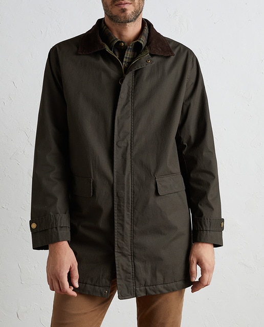 Imagen 0 de Gabardina encerada de hombre