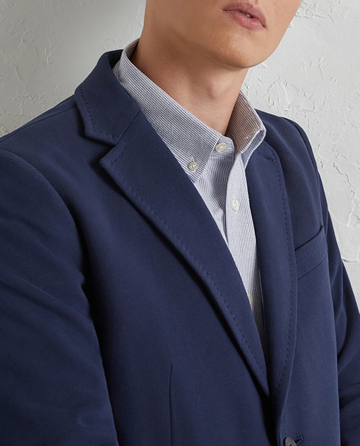 Imagen 0 de Americana náutica de hombre en algodón