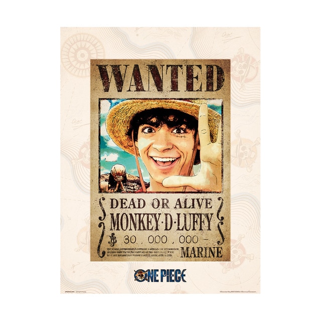 Imagem 0 de Lâmina Wanted Monkey D. Luffy One Piece