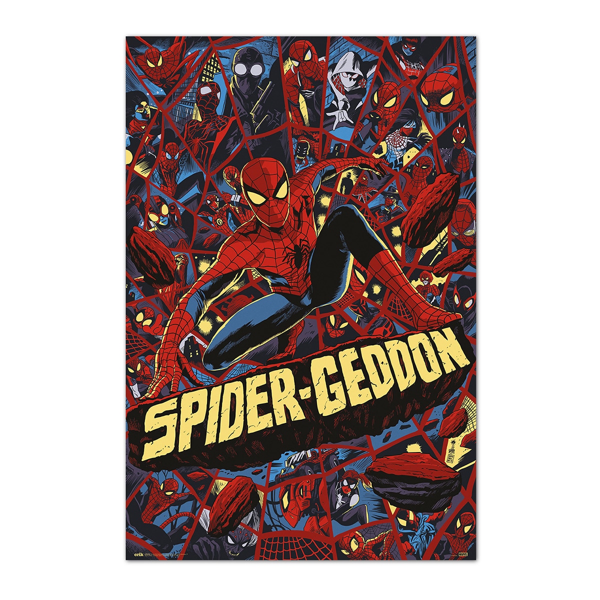 Imagem 0 de Poster Spider-Geddon Spiderman Marvel