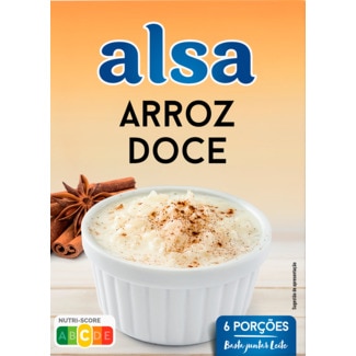 Arroz Doce embalagem 125 g - Alsa