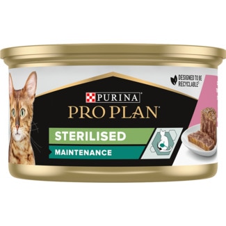 Alimento Húmido para Gato Adulto Terrina com Salmão e Atum embalagem 85 g - Pro Plan