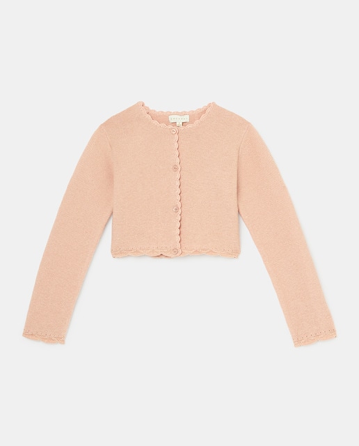Imagen 0 de Chaqueta de niña en tricot lurex