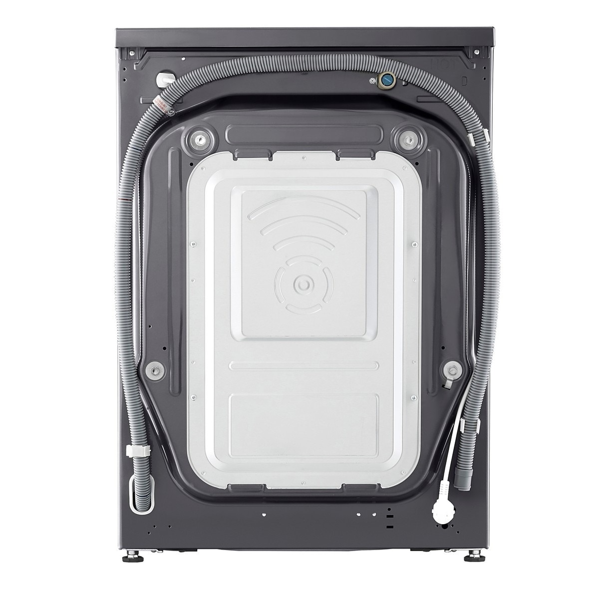 Máquina de Lavar e Secar Roupa LG F4DR509S6M Carga Frontal de 9/6 Kg e de 1400 rpm - Preto Preto-8