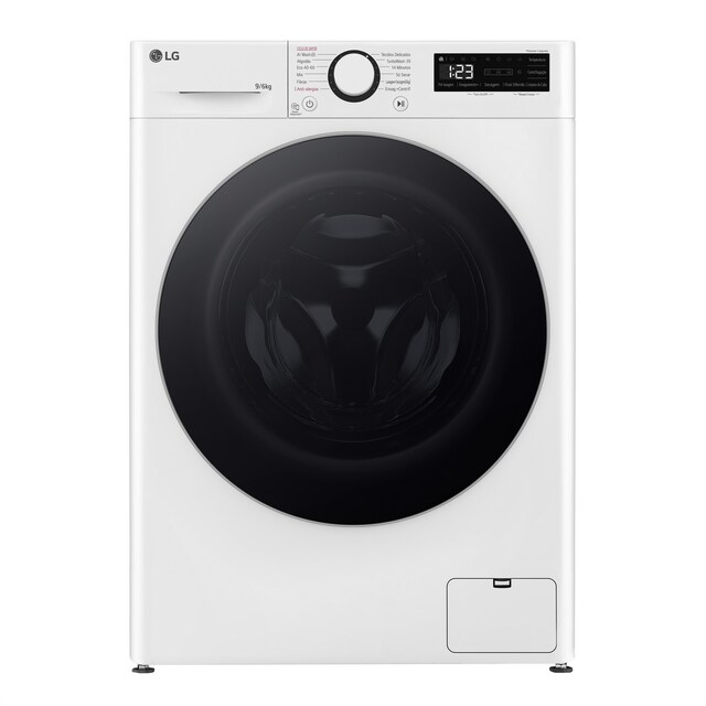 Imagem 0 de Máquina de Lavar e Secar Roupa LG F4DR509S1W Carga Frontal de 9/6 Kg e de 1400 rpm - Branco