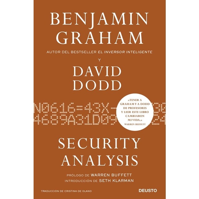 Imagen 0 de Security analysis  (Tapa blanda con solapas)