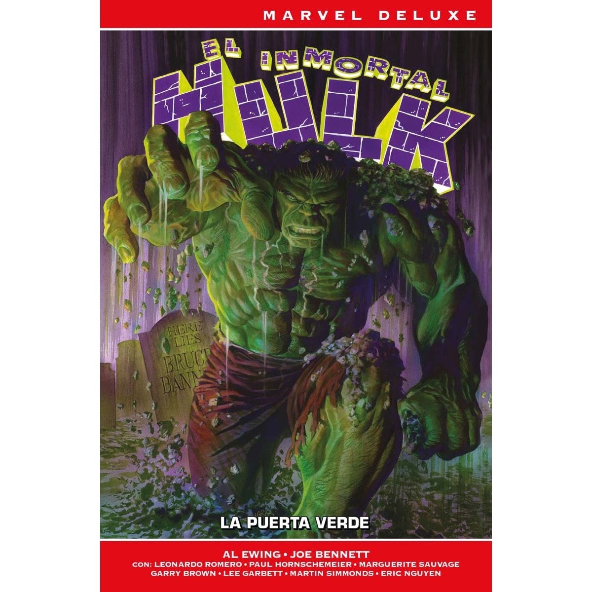 Imagen 0 de Marvel deluxe el inmortal hulk 1. la puerta verde  (Tapa dura)