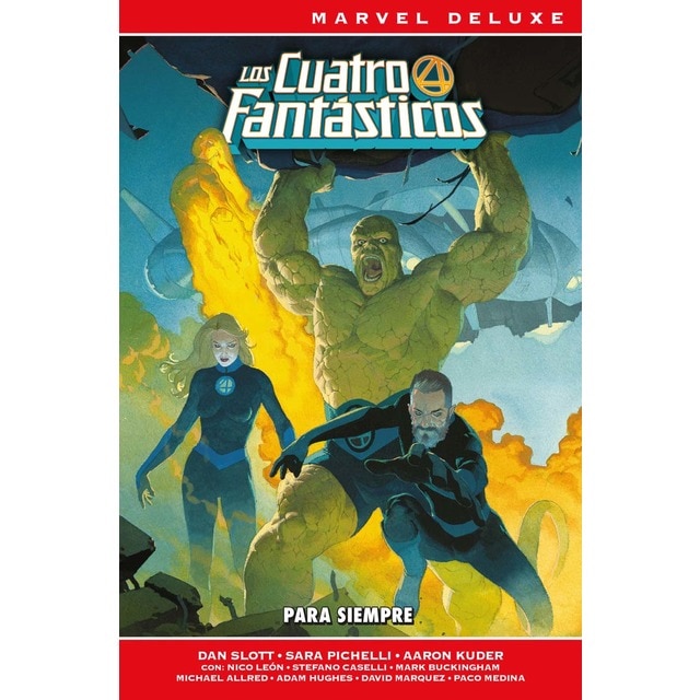 Imagen 0 de Marvel deluxe los 4 fantásticos de dan slott 1. para siempre  (Tapa dura)