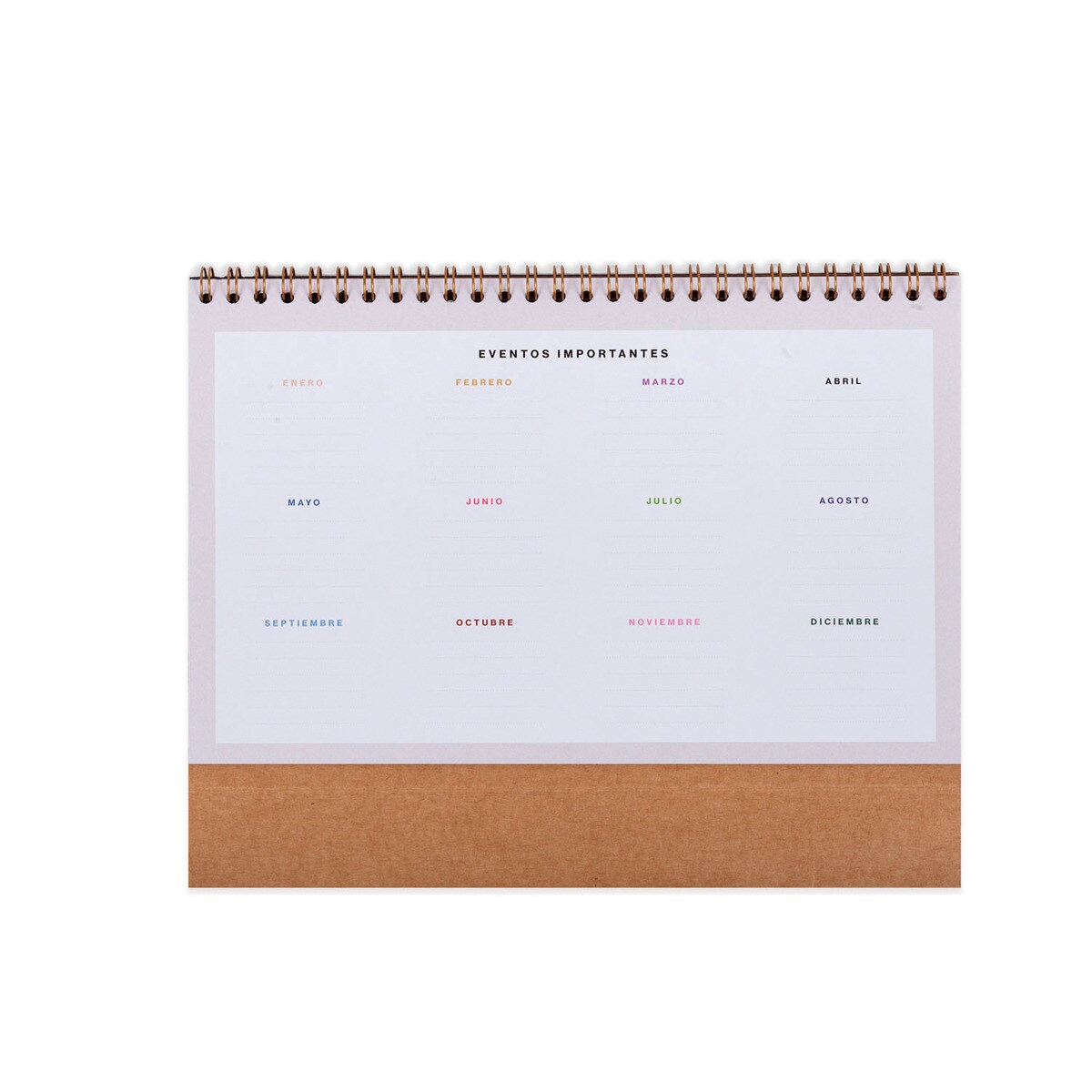 Calendário 2024 de Mesa Y que Pase lo que Tenga que Pasar Espanhol - 150x240 mm - Multicolor Multicolor-9