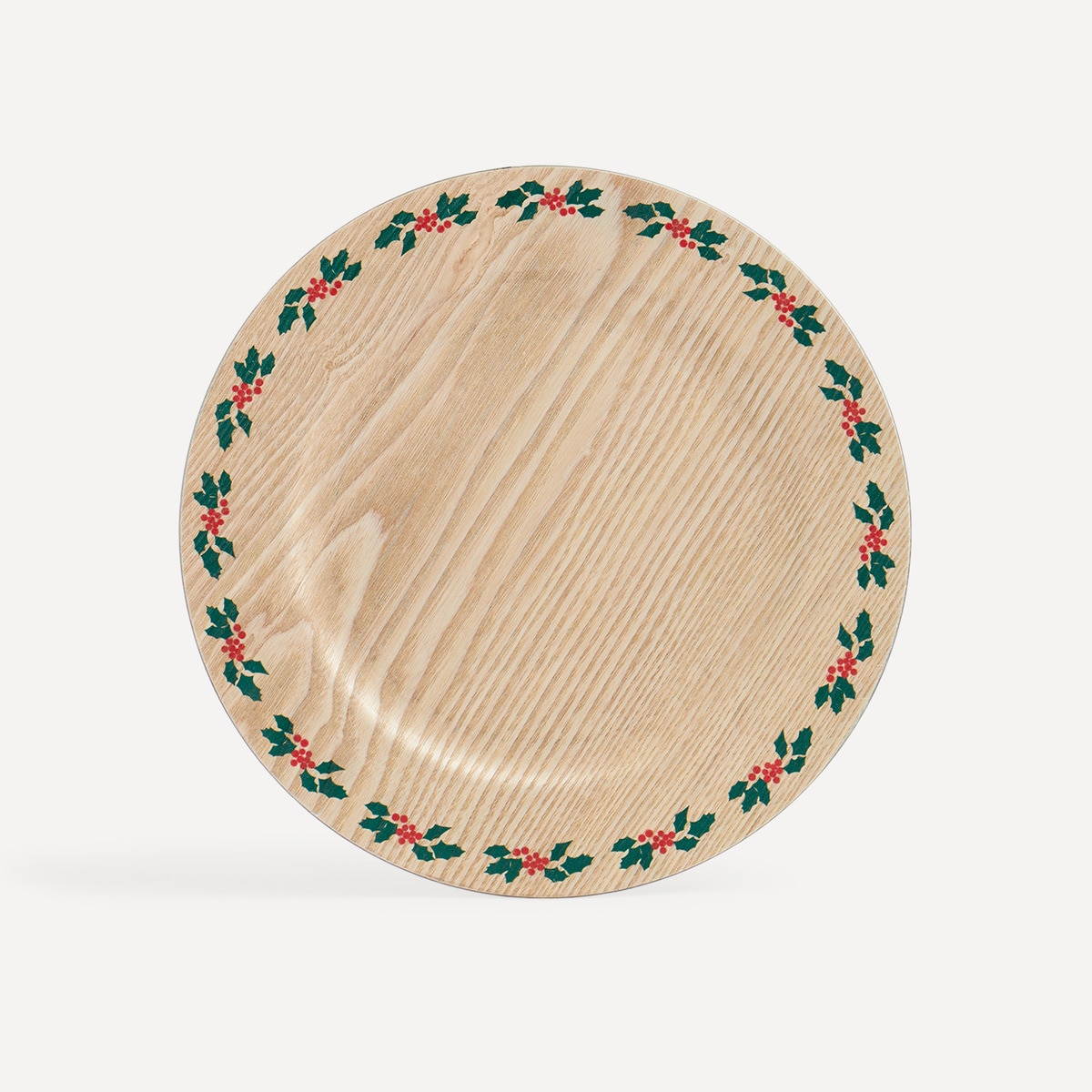 Bajo plato Corona Navidad Basics El Corte Inglés Madera-1