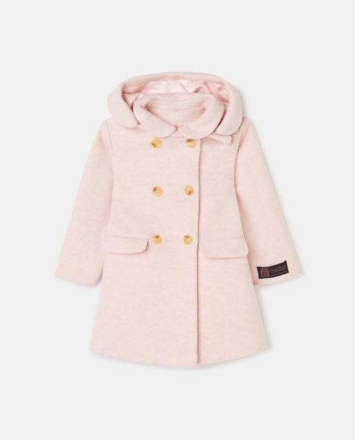 Imagen 0 de Abrigo de bebé niña en paño