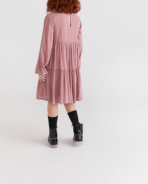 Imagen 0 de Vestido de niña con flores