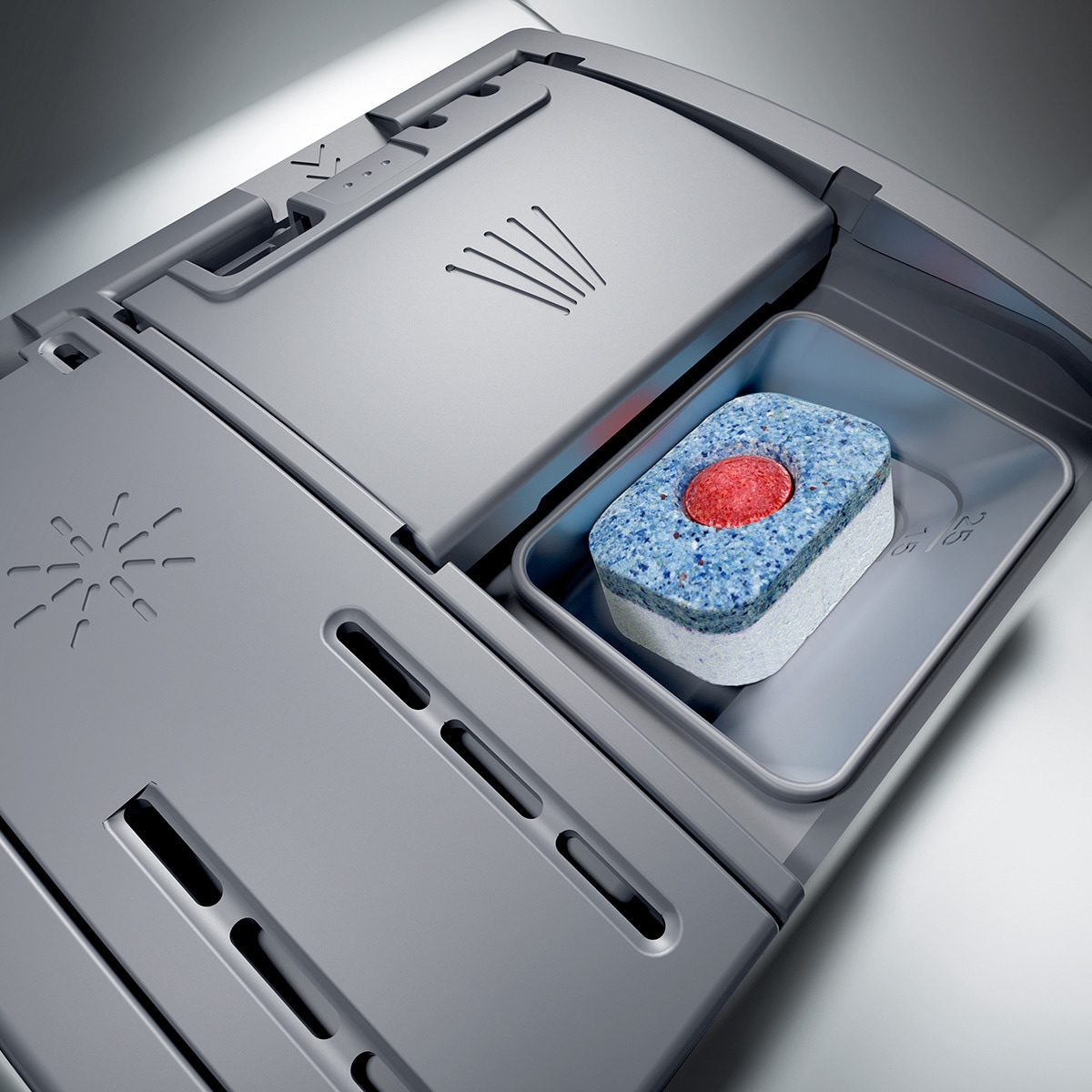 Lavavajillas integrable Balay  10 servicios,Media carga, 45 cm -3VT4031NA Negro-3