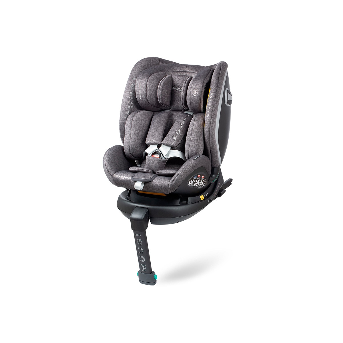 Cadeira Auto MUUGI I-Size - 40-150 cm Cinzento-escuro-1