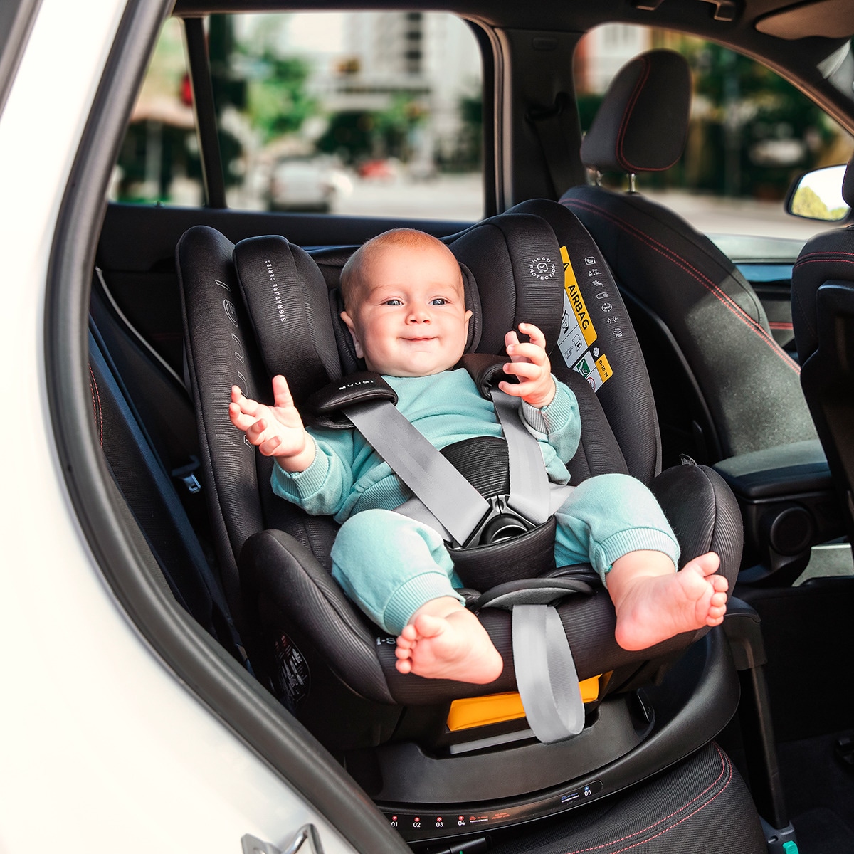 Cadeira Auto MUUGI I-Size - 40-150 cm Cinzento-escuro-7
