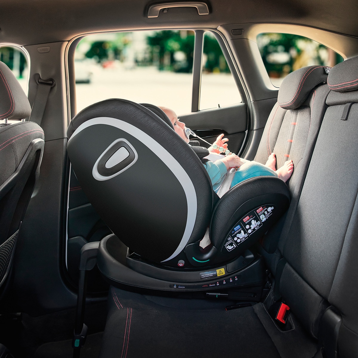 Cadeira Auto MUUGI I-Size - 40-150 cm Cinzento-escuro-8