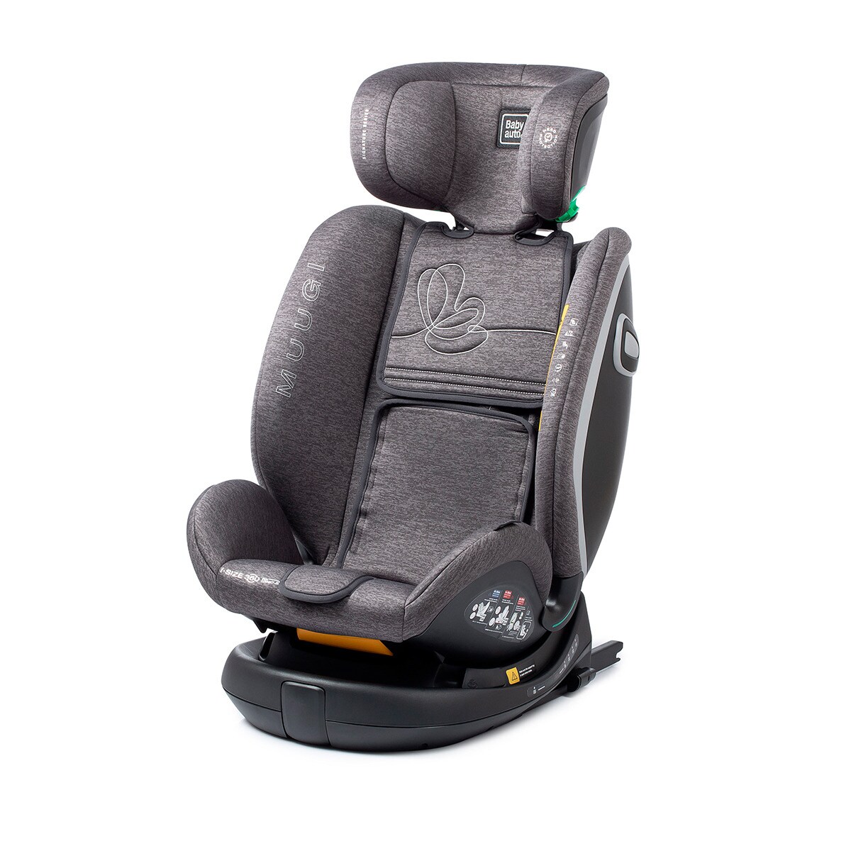 Cadeira Auto MUUGI I-Size - 40-150 cm Cinzento-escuro-6