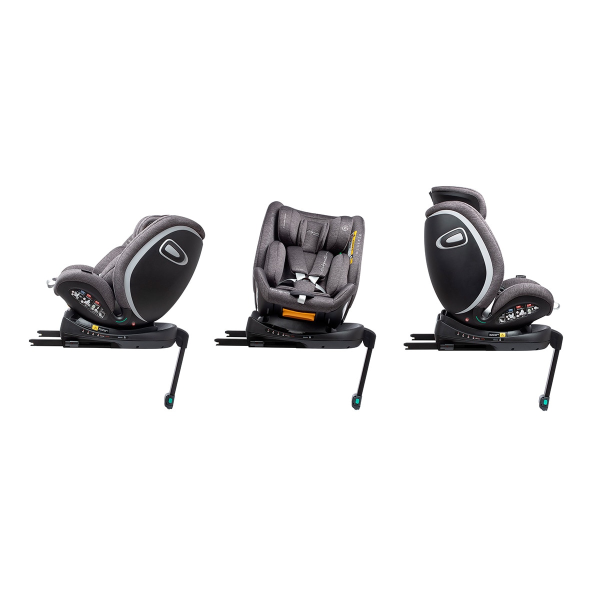 Cadeira Auto MUUGI I-Size - 40-150 cm Cinzento-escuro-4