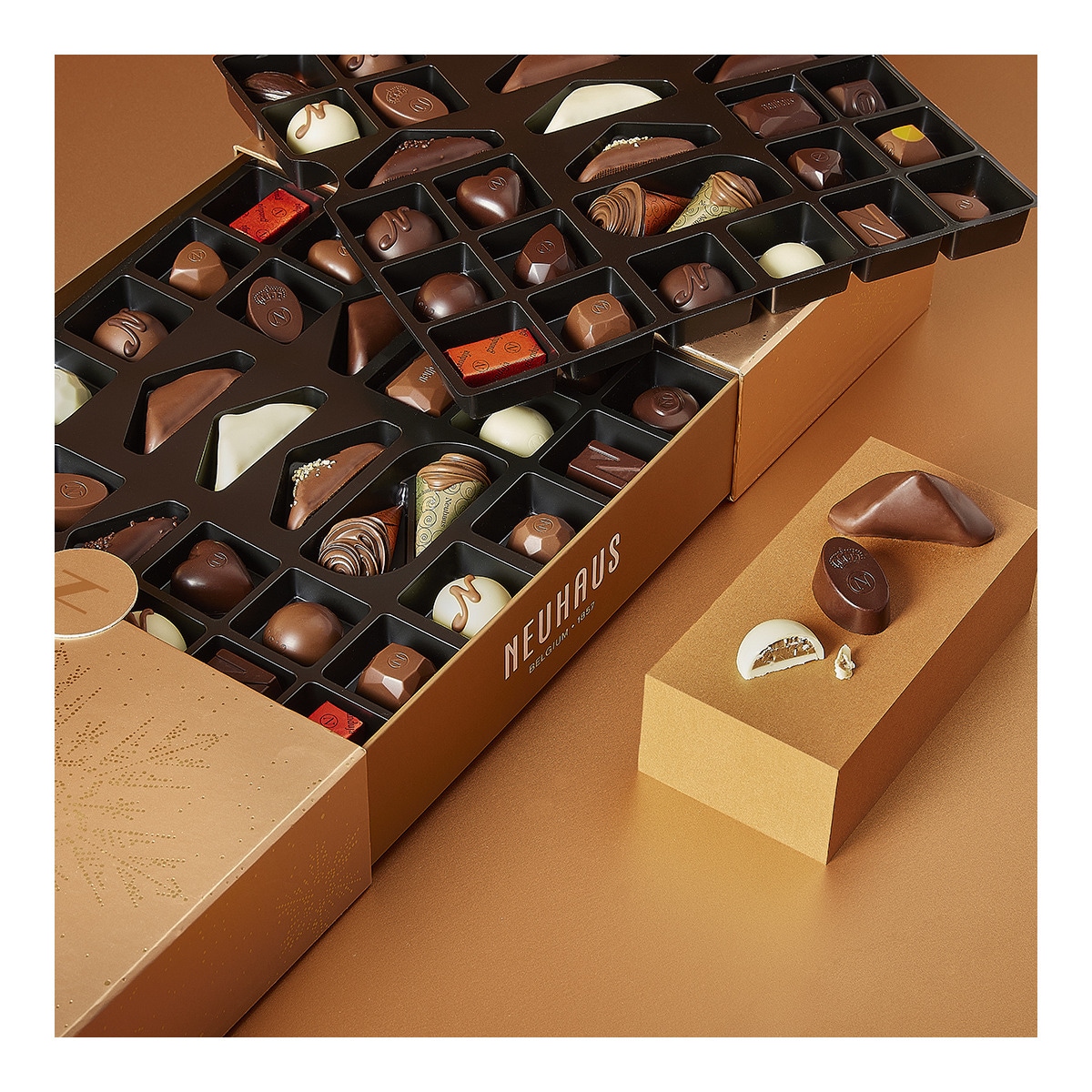 Bombones belgas premium Neuhaus 62 piezas 3