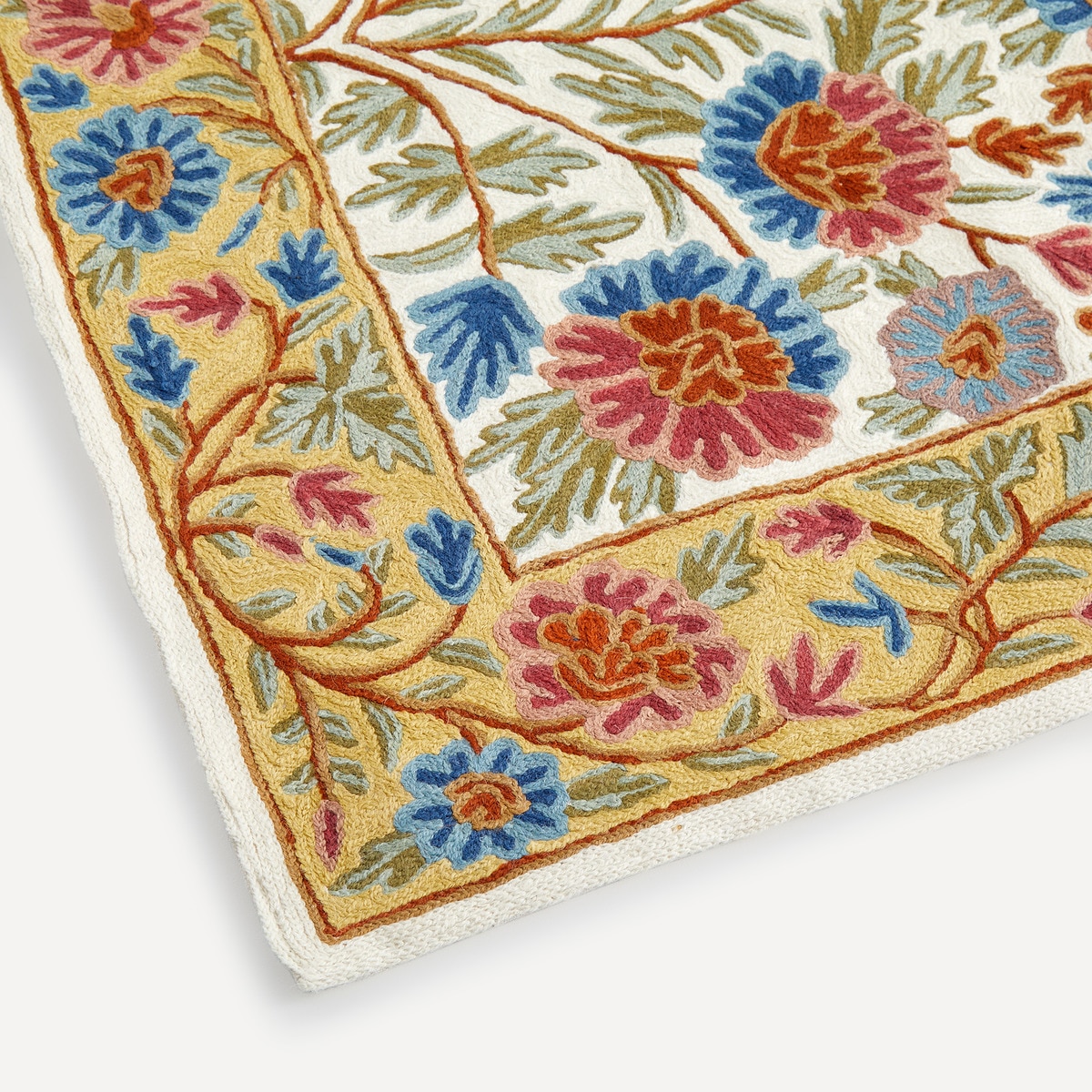 Tapete Feito à Mão Varo Multicolor-2