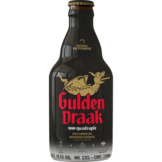cerveza rubia belga tipo Quadruple de alta fermentación botella 33 cl - Gulden Draak