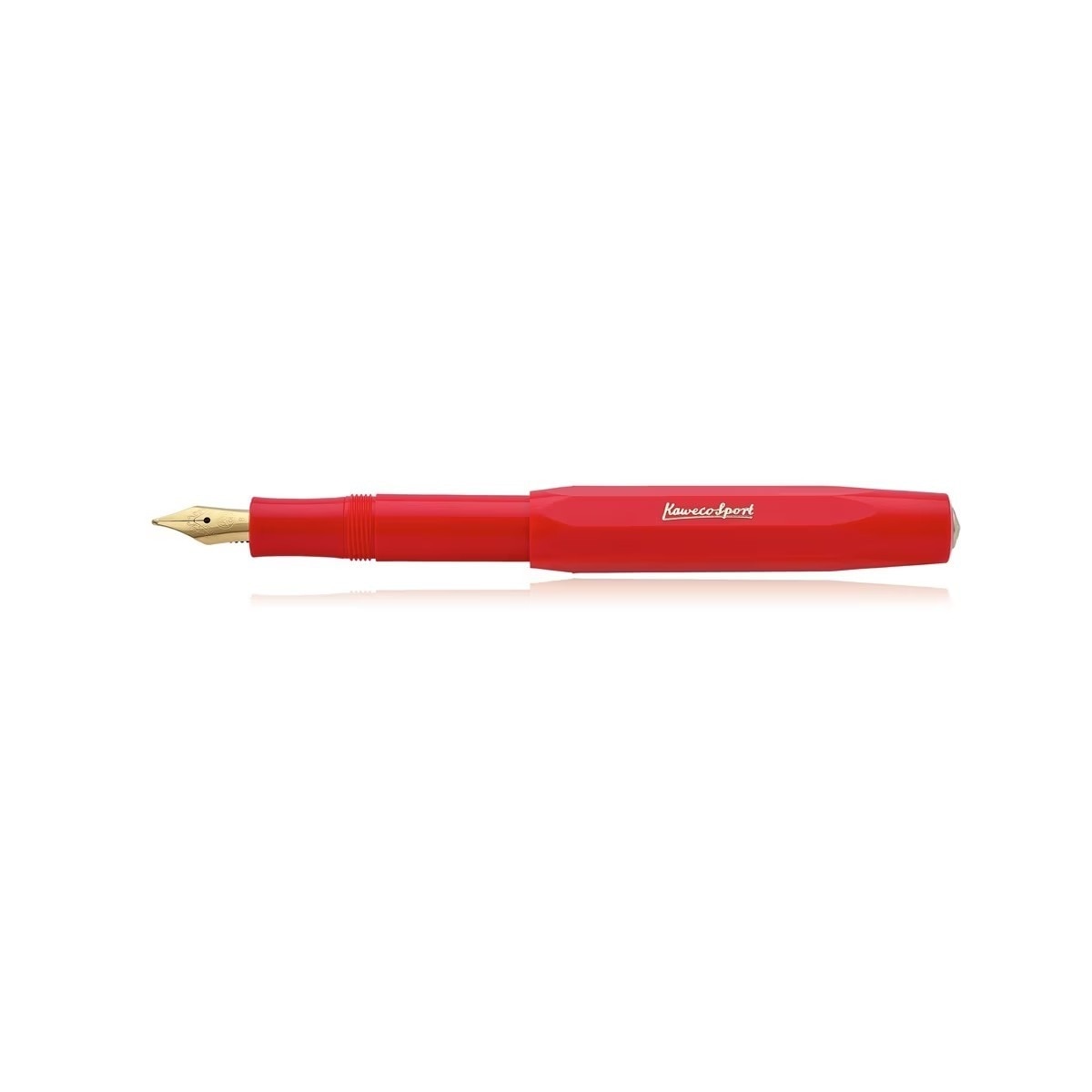 Imagem 0 de Caneta de aparo Sport Classic Especial Kaweco vermelha e dourada