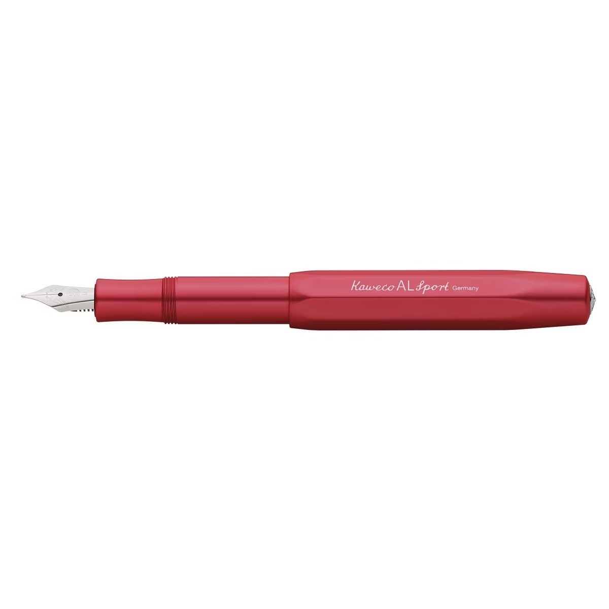 Imagem 0 de Caneta de aparo Alu Sport Kaweco vermelha e alumínio