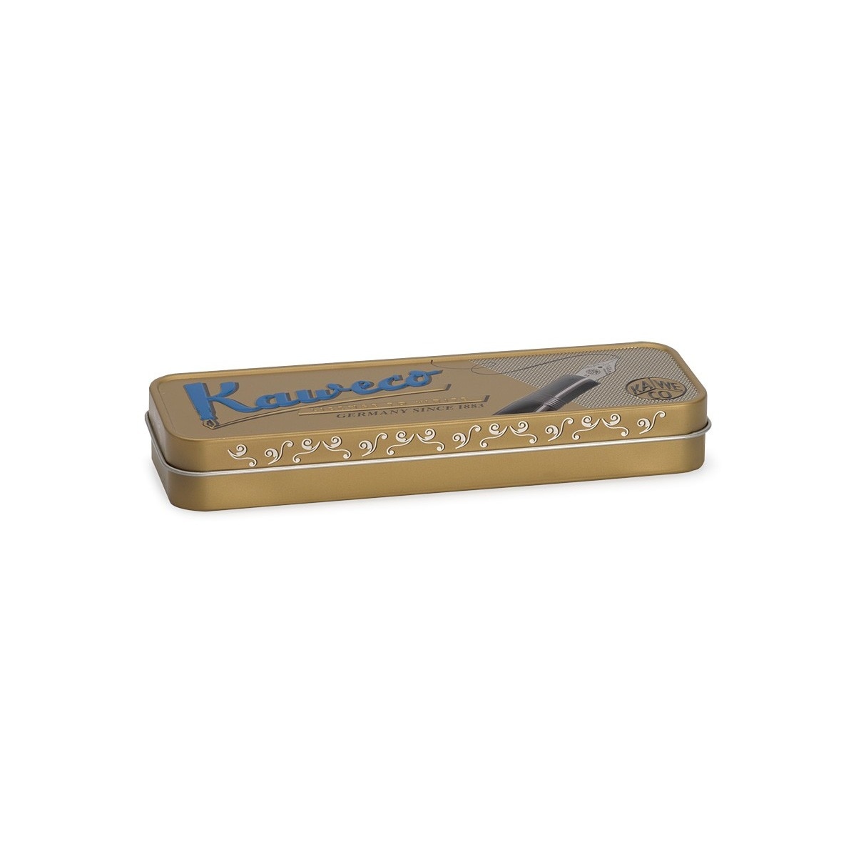 Caneta de aparo Student Especial Kaweco creme e laranja 3