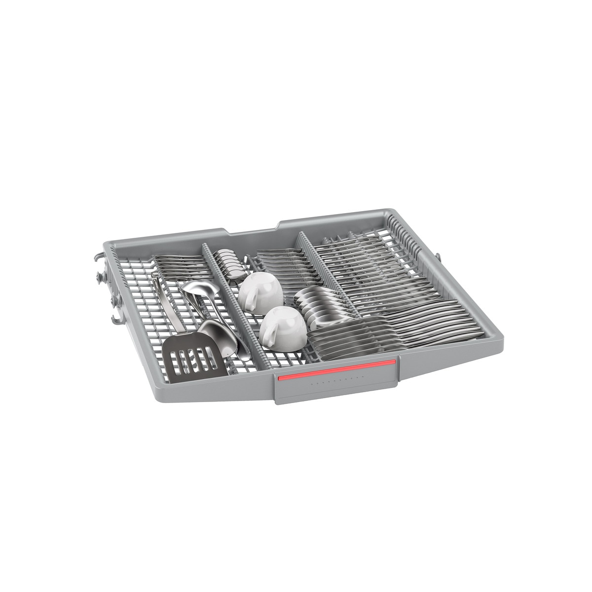 Lavavajillas Bosch 14 servicios, Bandeja para cubiertos, 60 cm - SMS4EMI06E Acero Inox-6