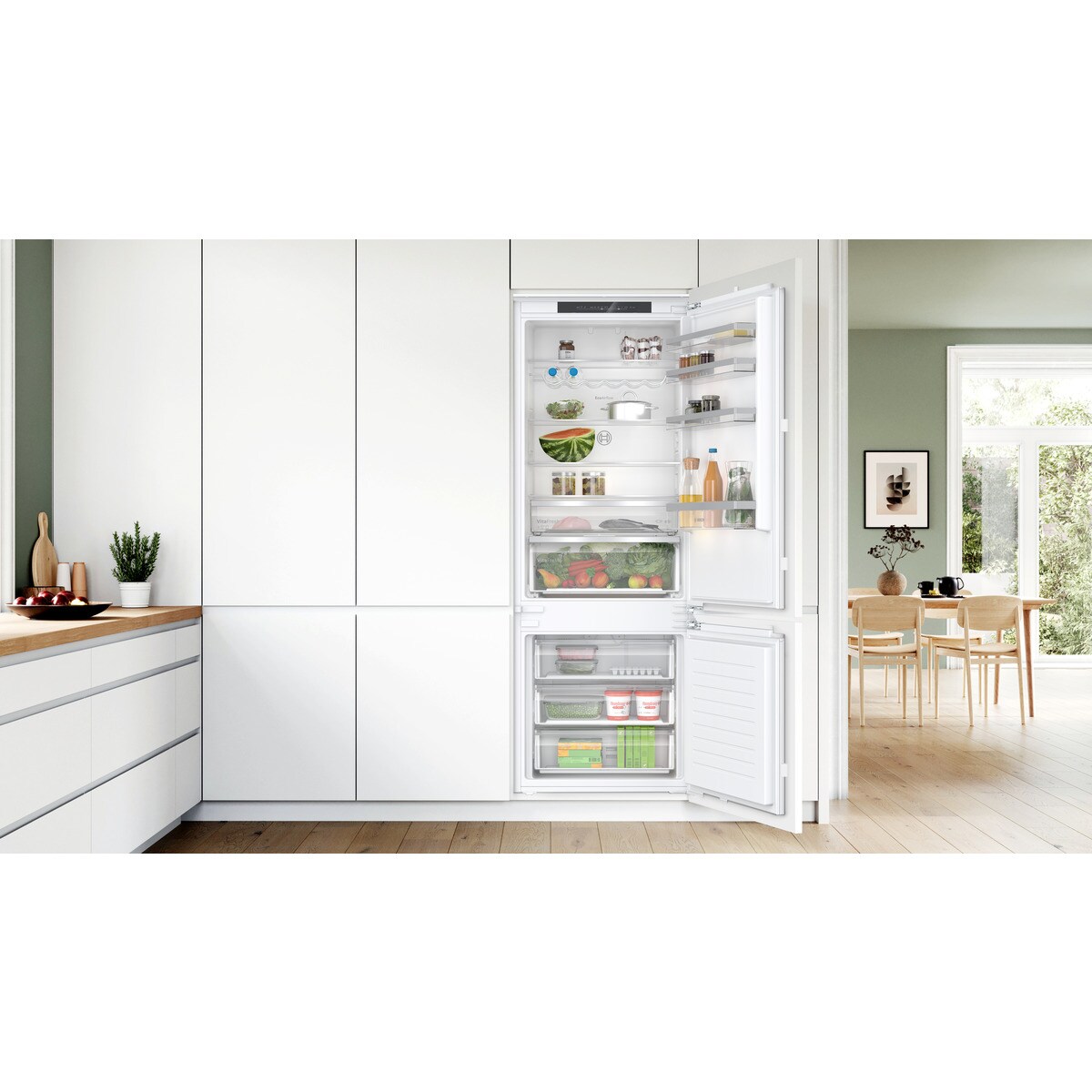 Frigorífico Combinado Encastrável Bosch Serie 4 KBN96VFE0 No Frost de 193,5 cm Branco-8