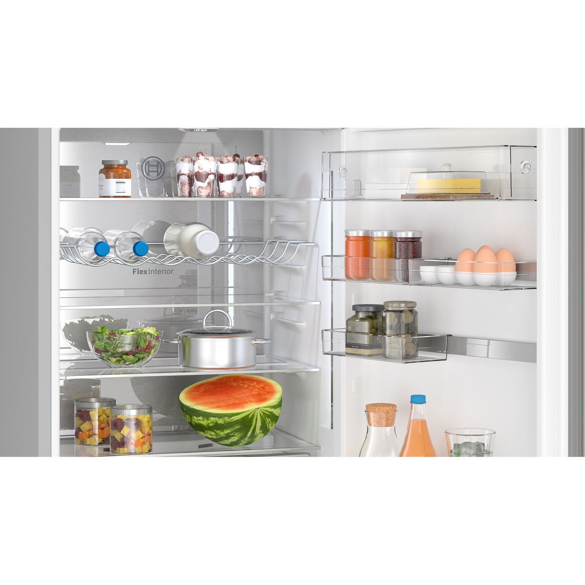 Frigorífico combi Bosch VitaFresh XXL Serie 6, Master Chef - KGN49AICT Acero inoxidable antihuellas-10