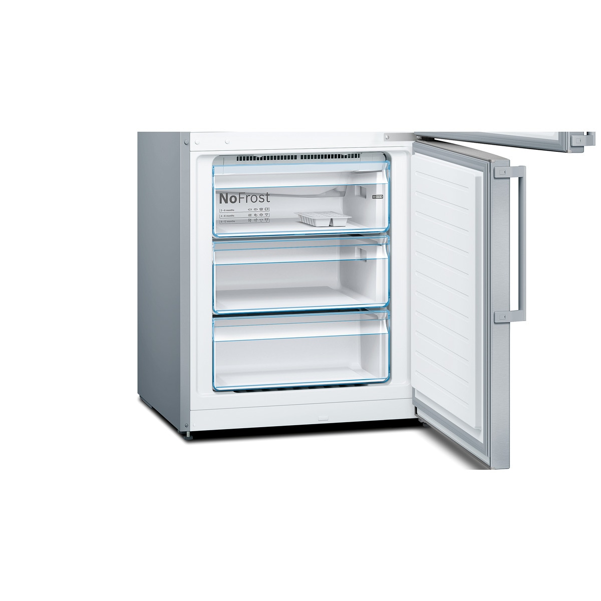 Frigorífico combi Bosch VitaFresh Serie 4, Master Chef - KGN49XIDQ Acero inoxidable antihuellas-7