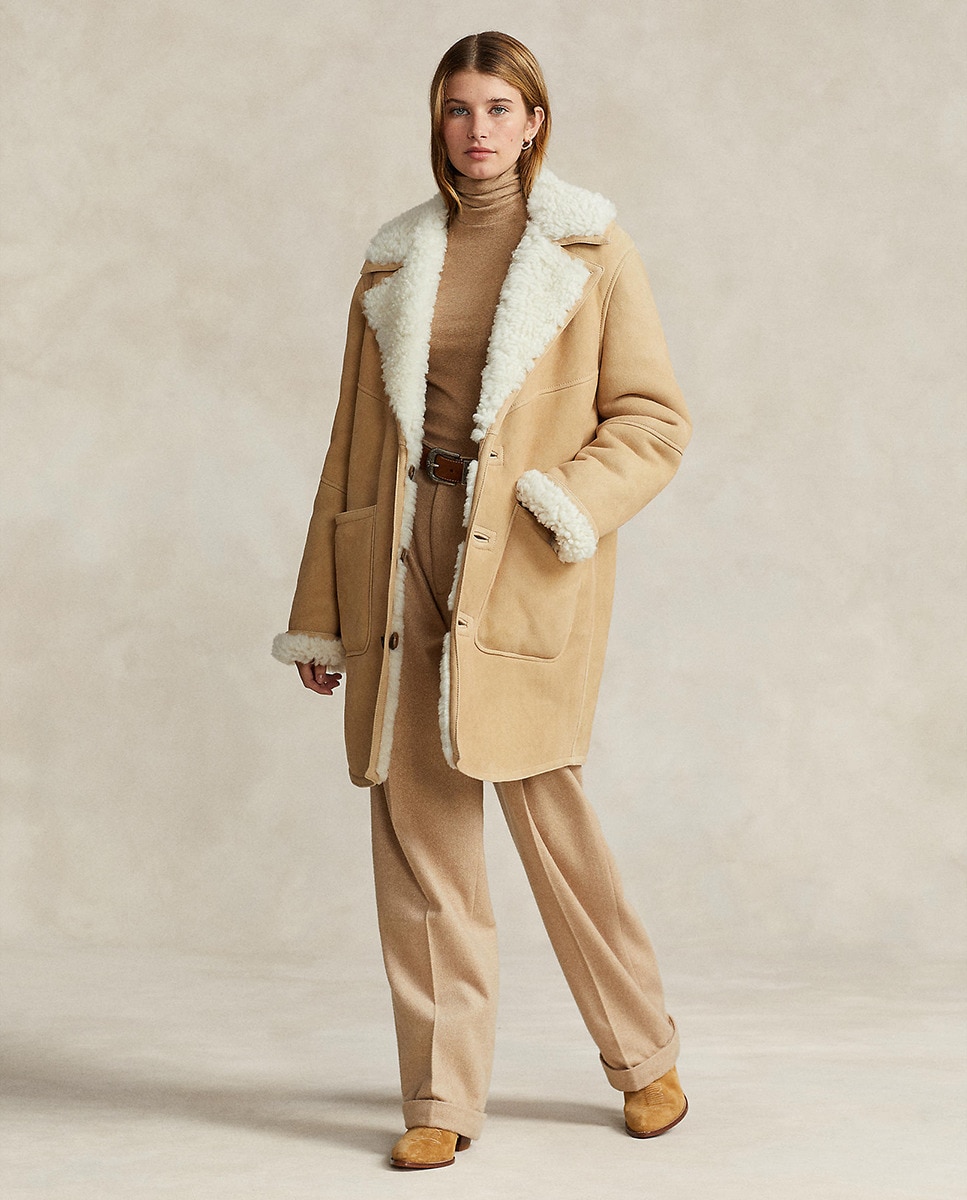 Imagem 0 de Sobretudo Reversível e em Pele