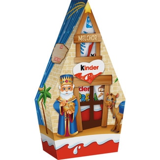 chocolatinas surtidas Casita de los Tres Reyes Magos estuche 76 g (modelos surtidos según existencias) - Kinder