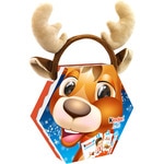 assorted chocolate bars with reindeer headband case 139 g