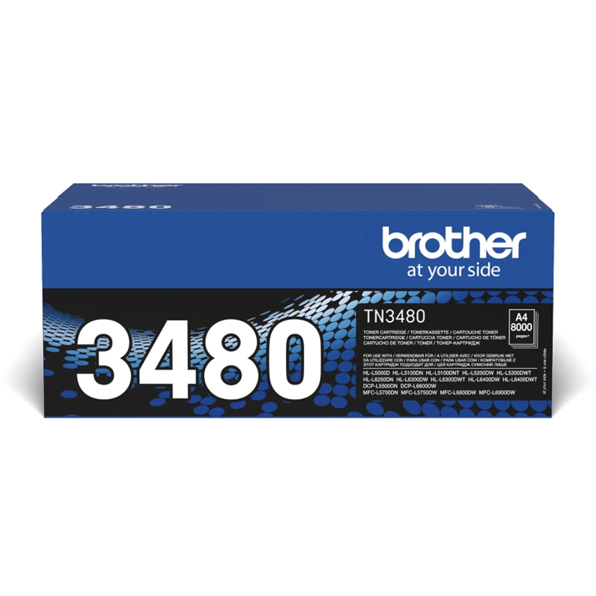 Tóner original Brother TN-3480 negro (TN3480) 1