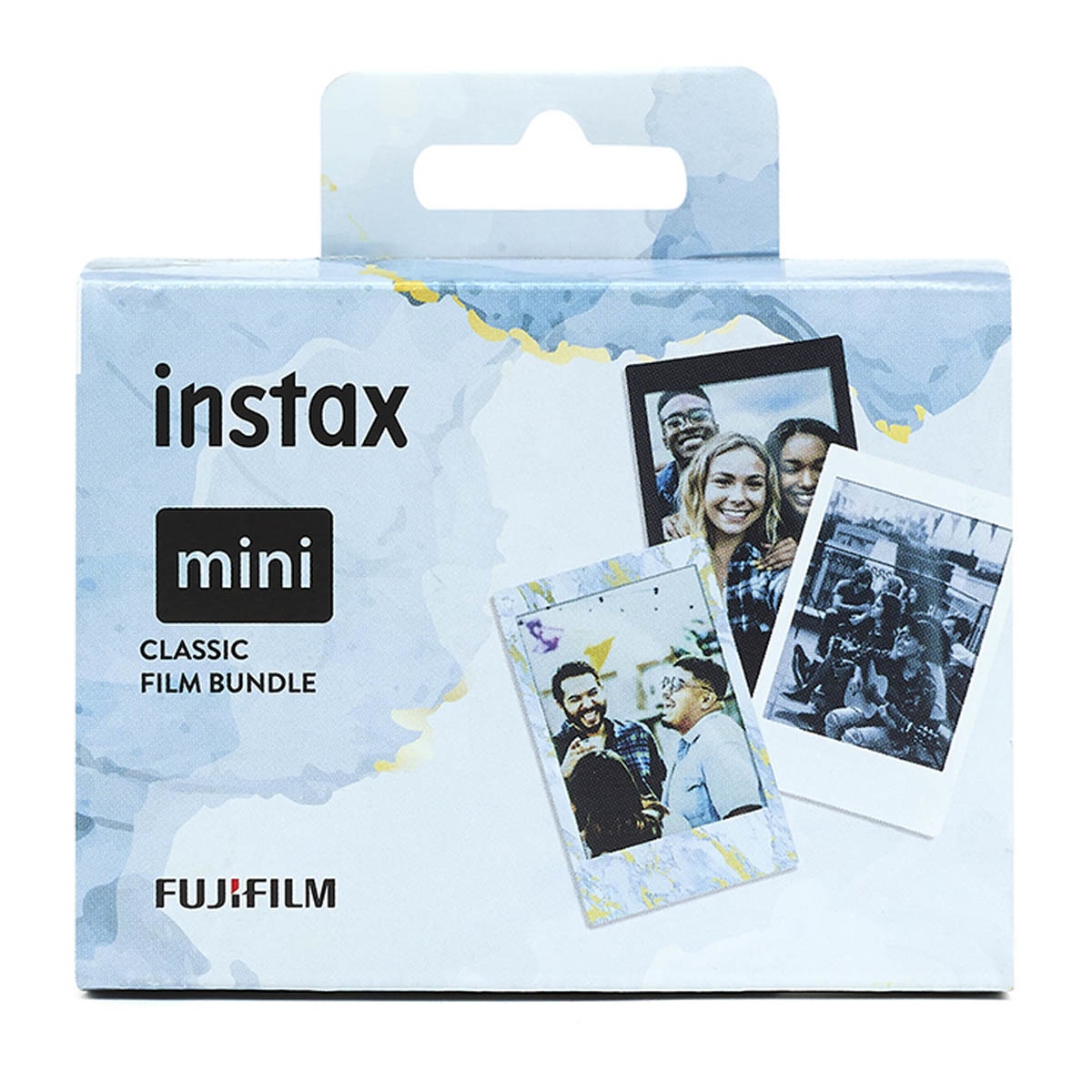 Kit de Filmes Instax Mini CLASSIC, 30 Fotos (10xBlue Marble, 10xBlack Frame, 10xMonochrome) 1