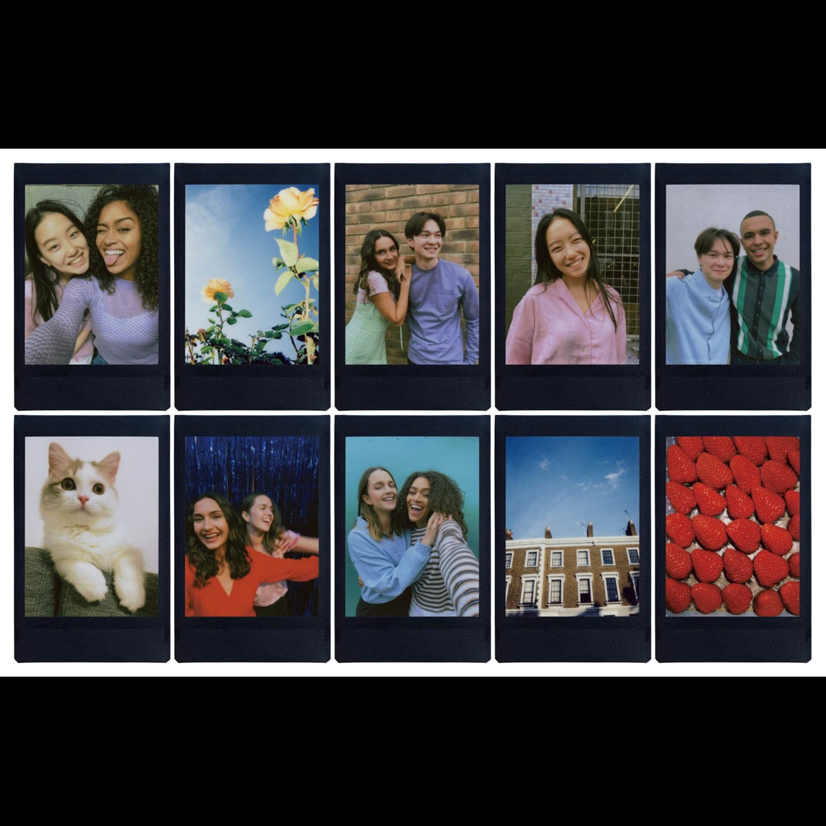 Kit de Filmes Instax Mini CLASSIC, 30 Fotos (10xBlue Marble, 10xBlack Frame, 10xMonochrome) 4