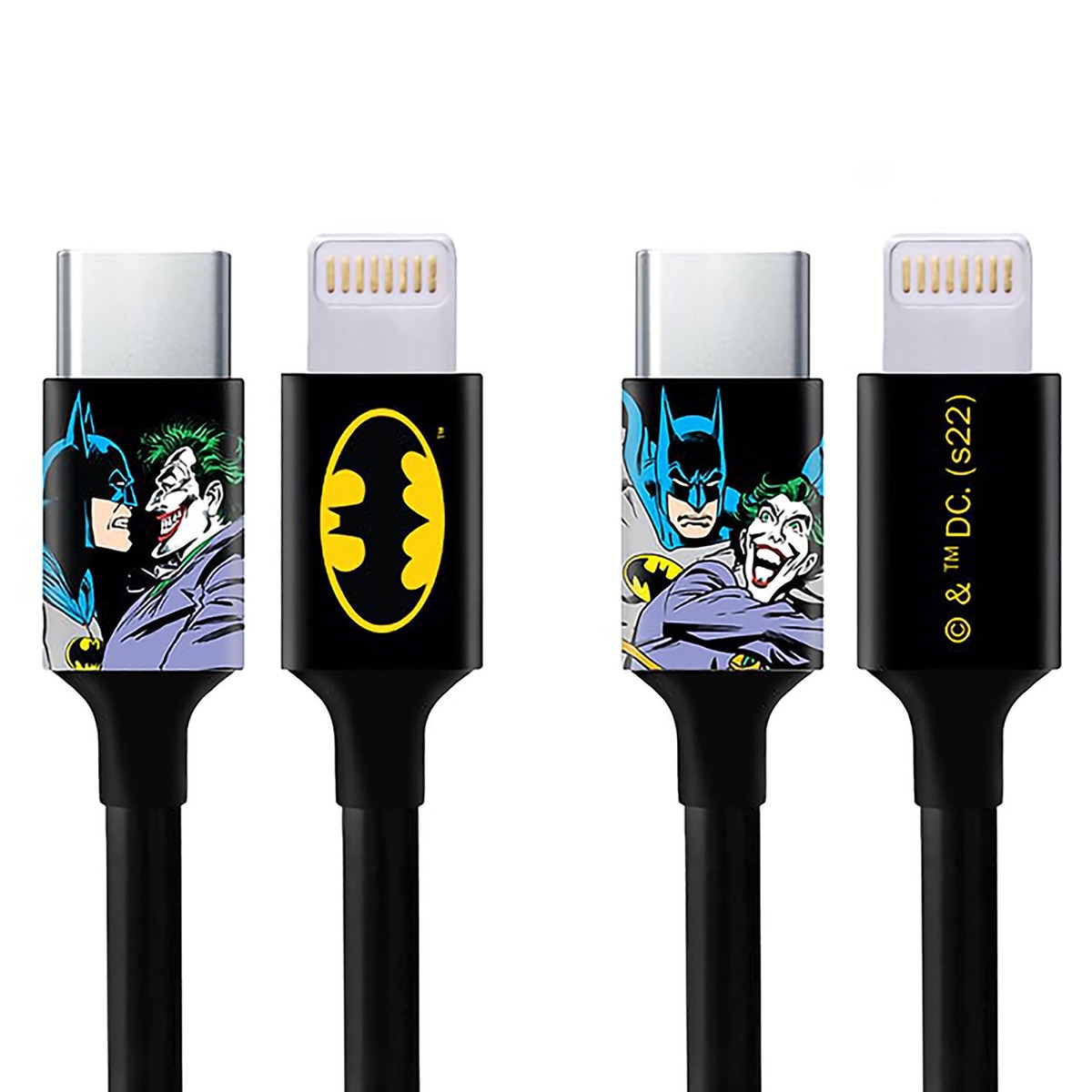 Cabo USB Tipo C a Lightning Batman DC Comics 2
