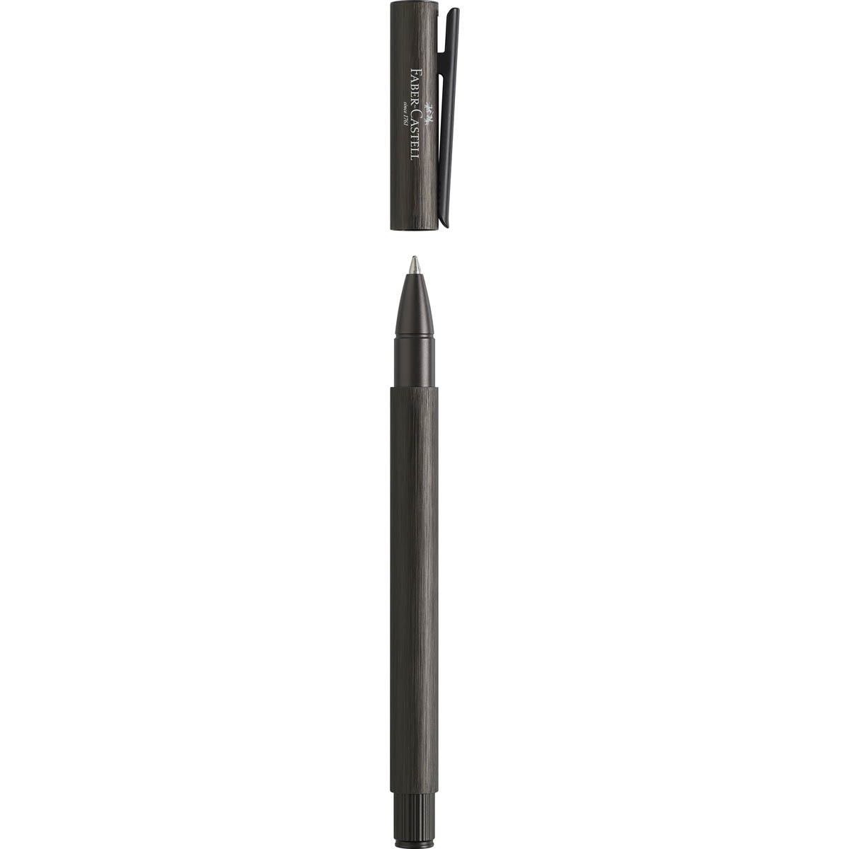 Faber-Castell vulpen - NEO Slim - zwart mat rosé goud - EF - FC-343102