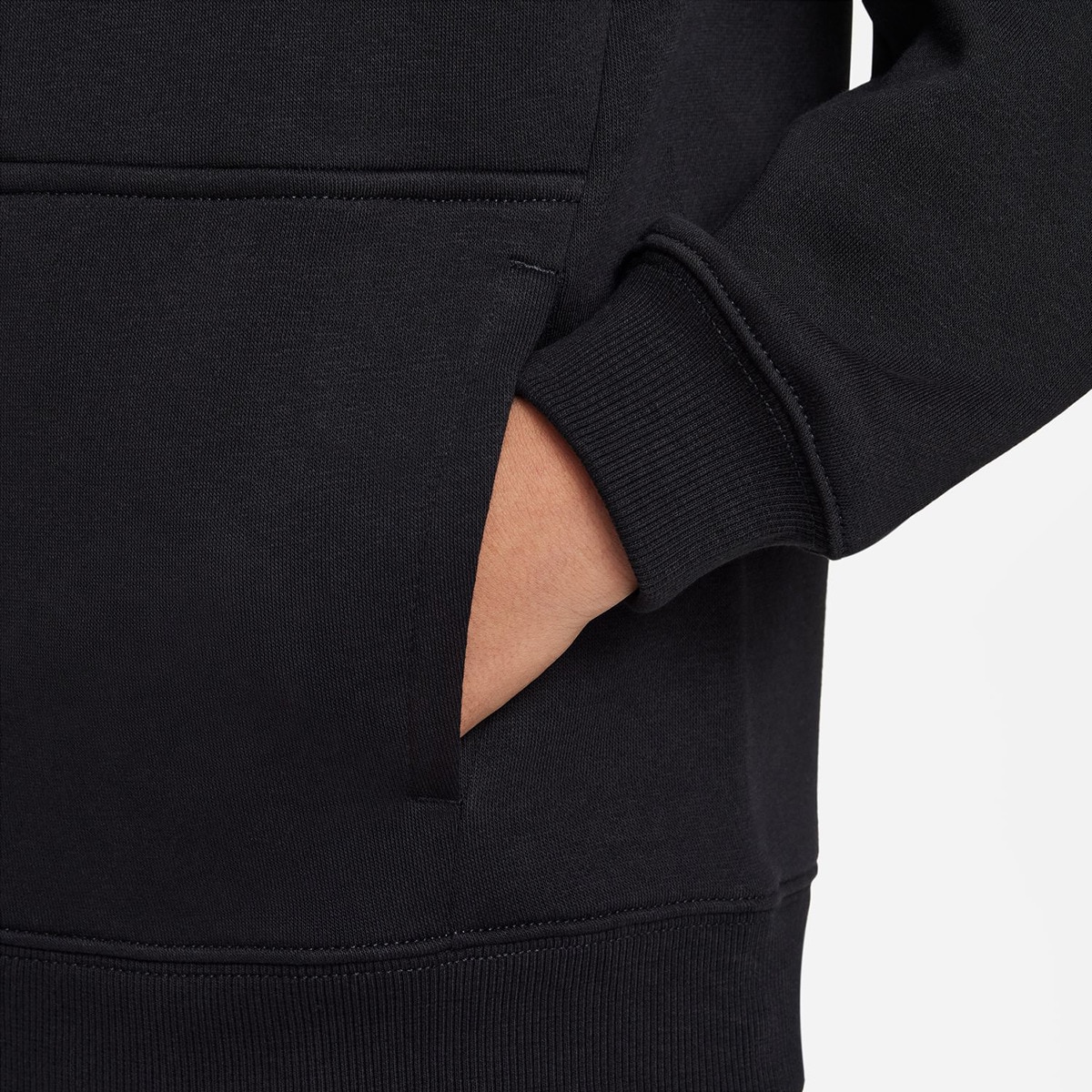 Fato de Treino de Criança Sportswear Club Fleece Preto-5