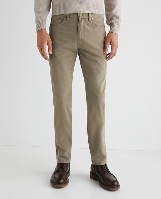 Imagen 0 de Pantalón hombre regular cinco bolsillos piedra