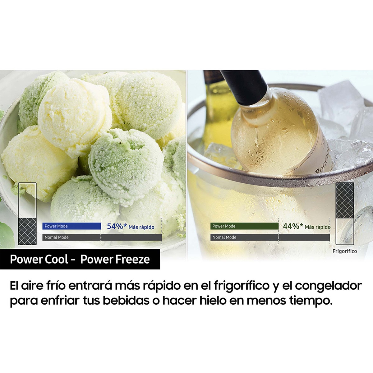 Frigorifico americano Samsung Smart AI- RF48A400EM9/EF Inox-5