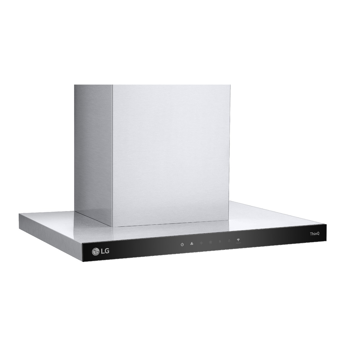 Exaustor de Parede LG HCEZ2426S com 3 Níveis de Extração + Boost e de 60 cm - Inox e Preto Inox/Preto-1