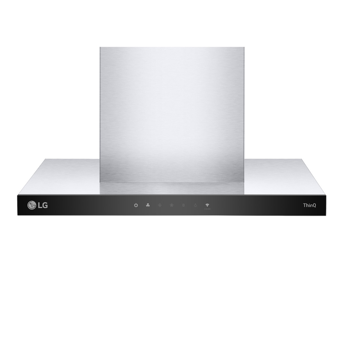 Exaustor de Parede LG HCEZ2426S com 3 Níveis de Extração + Boost e de 60 cm - Inox e Preto Inox/Preto-3