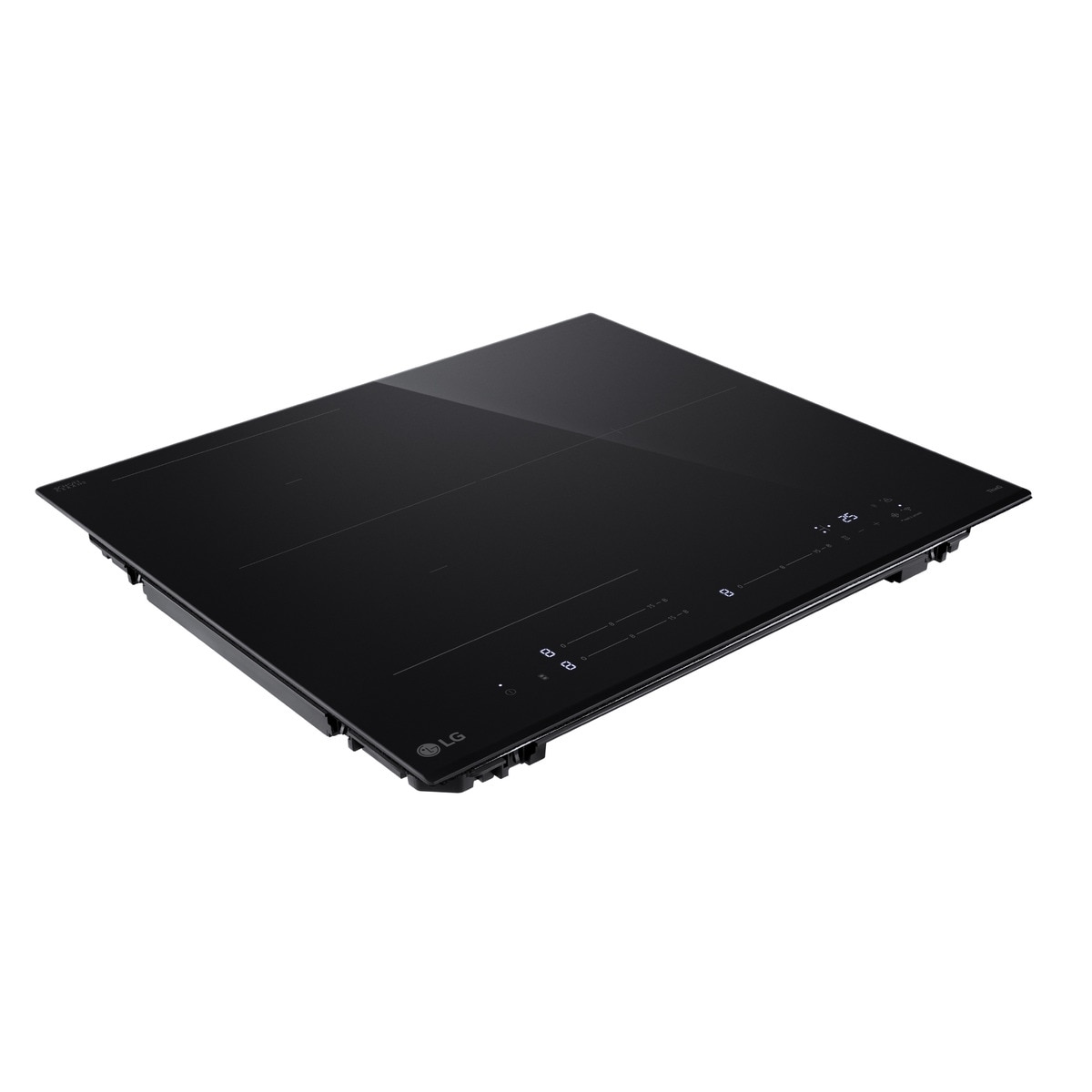 Placas de inducción LG con 1 zona 28 cm + 1 zona flex, 59 cm  -  CBIZ2432B Negro-2