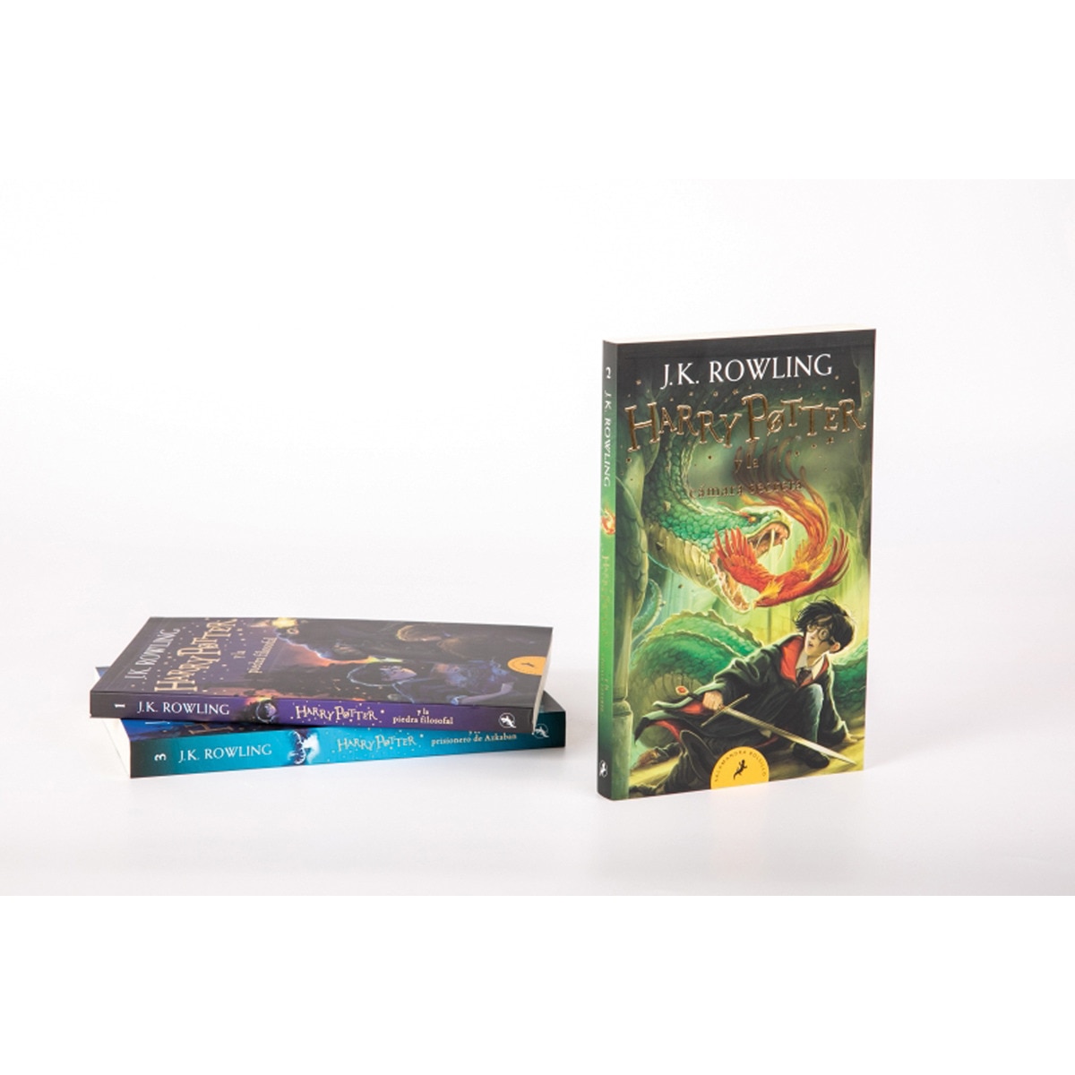 Harry Potter (estuche con las tres primeras novelas) (Harry Potter [edición con la portada ilustrada por Johnny Duddle]): Contiene La   (Tapa blanda) 4