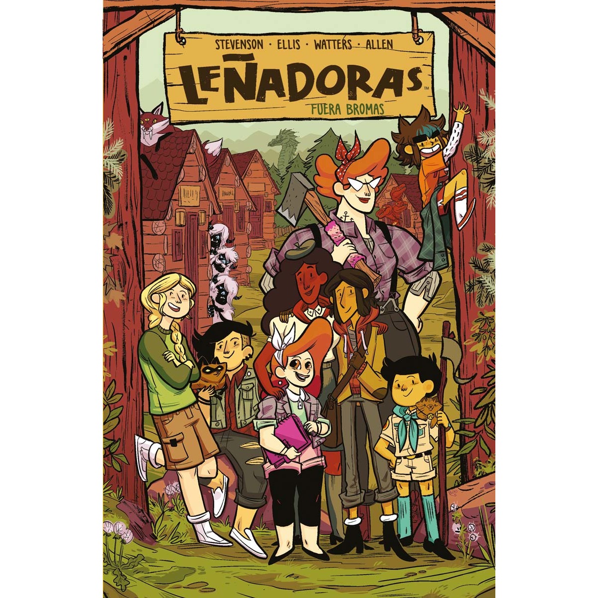 Imagem 0 de Leñadoras 5 - Fuera bromas (Capa mole com abas)